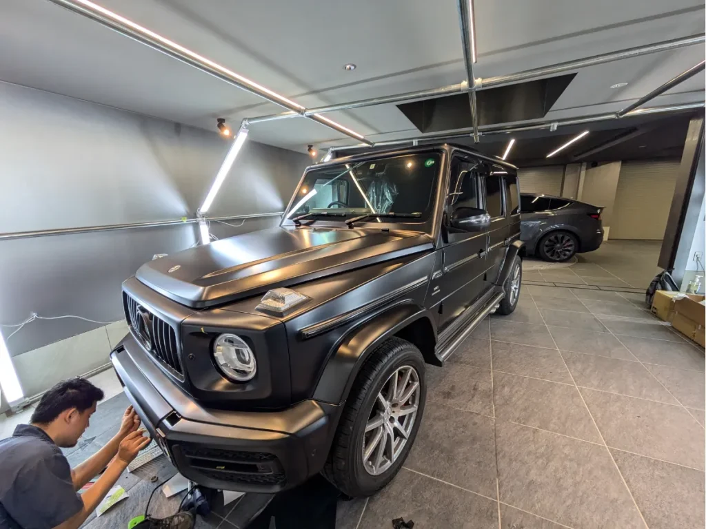 施工事例 ベンツ G-Class の写真2