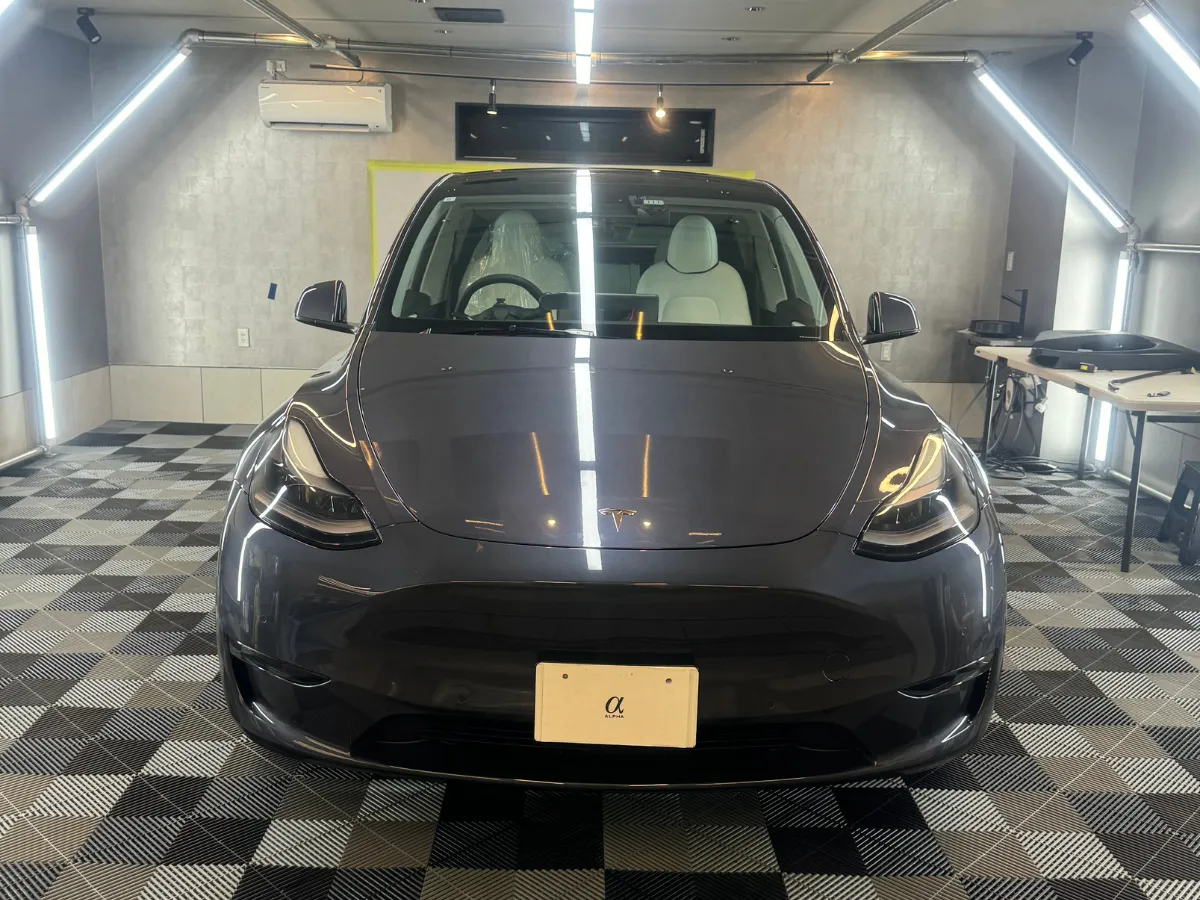 施工事例 テスラ モデルY の写真7