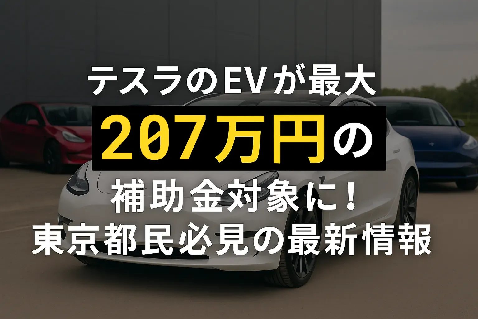 テスタの補助金について解説