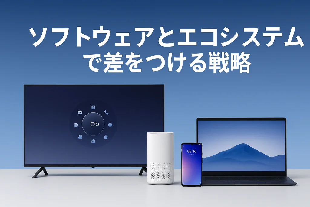 ソフトウェアとエコシステムで差をつける戦略について解説