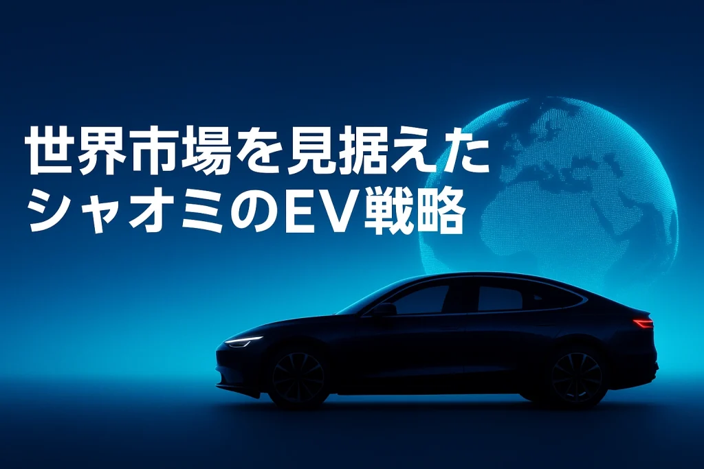 世界市場を見据えたシャオミのEV戦略について解説