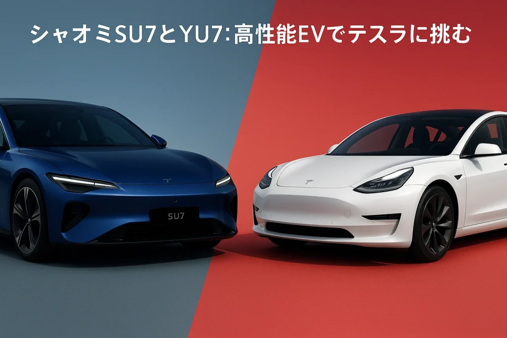 シャオミSU7とYU7:高性能EVでテスラに挑むについて解説