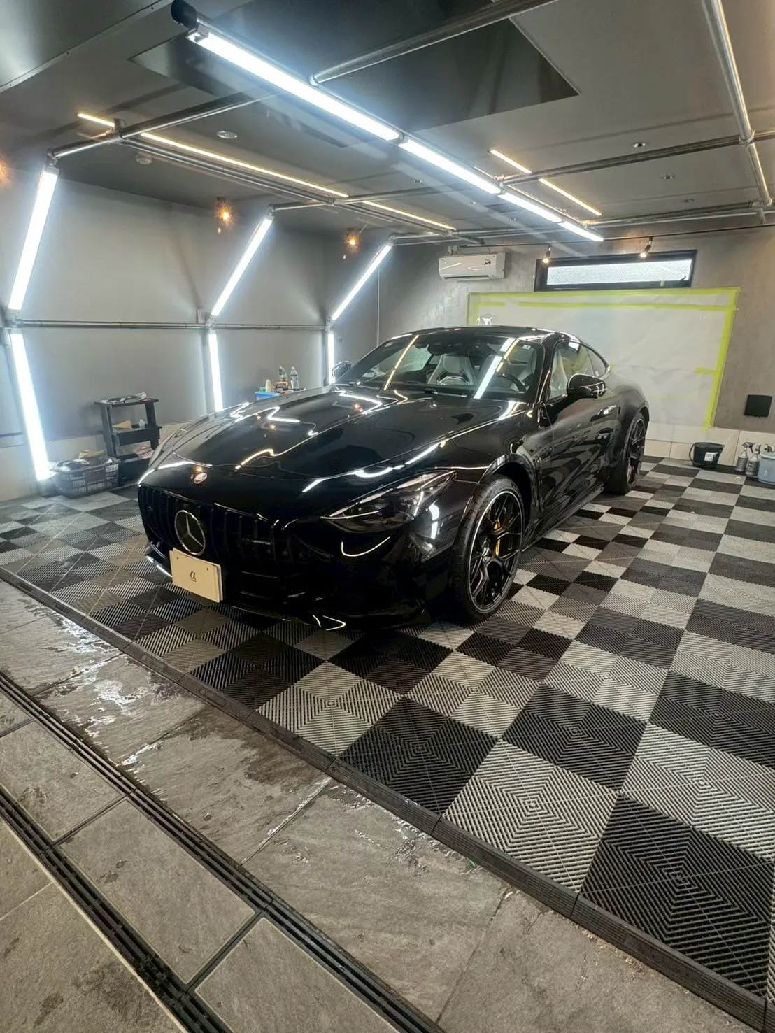 メルセデス・ベンツAMGブラックの施工事例03
