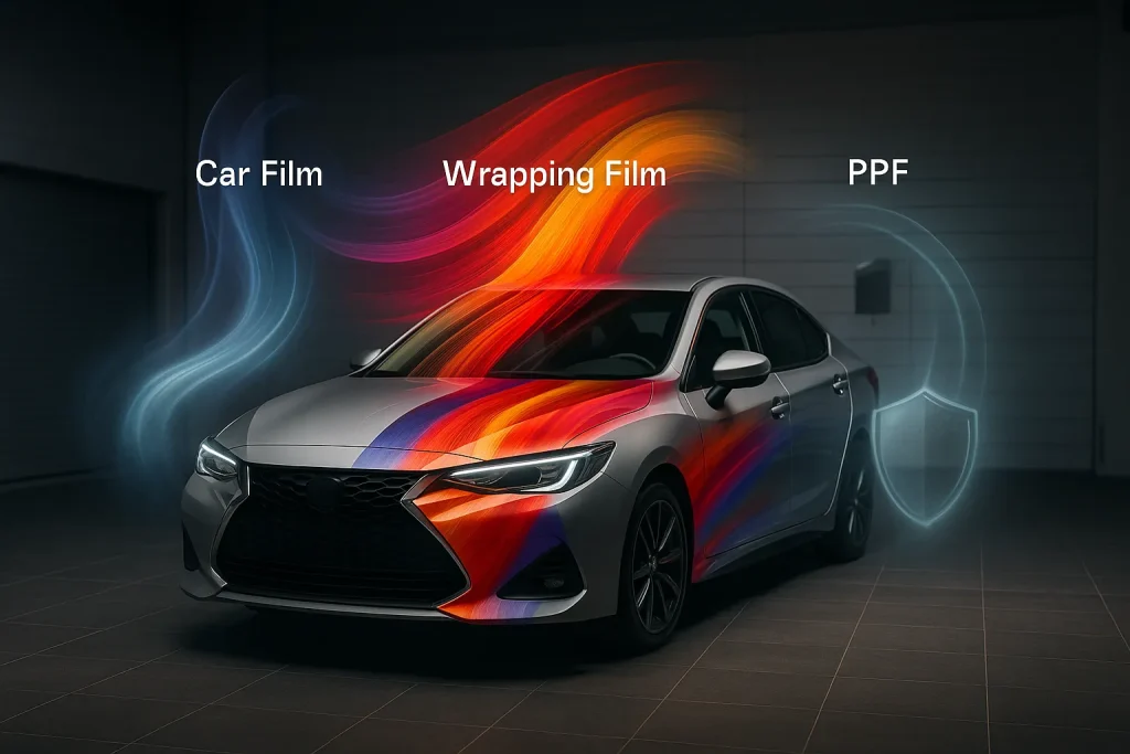 車フィルムの種類・費用・おすすめ用途を解説