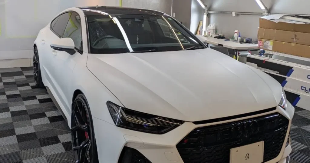 アウディ RS6 Avantの施工事例1