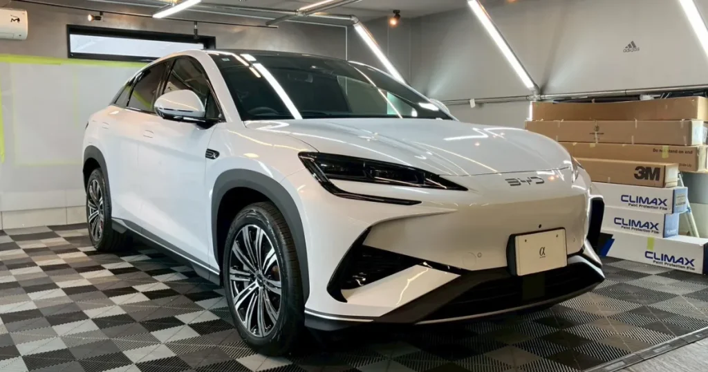 BYD シールの施工事例1