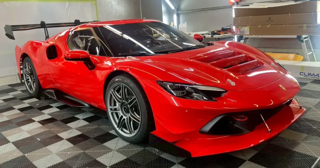 フェラーリ 296 GT3の施工事例1