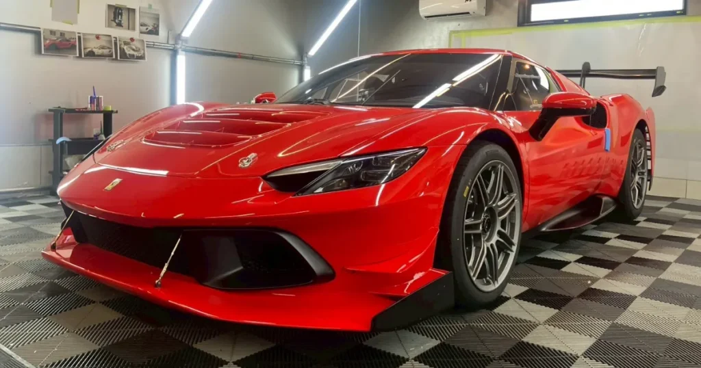 フェラーリ 296 GT3の施工事例2