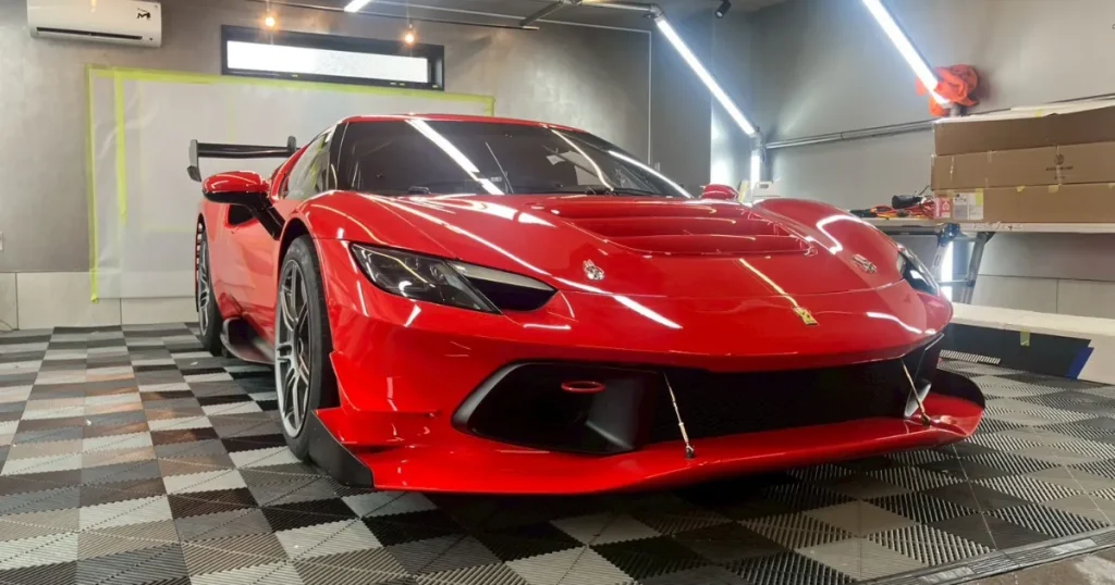 フェラーリ 296 GT3の施工事例3