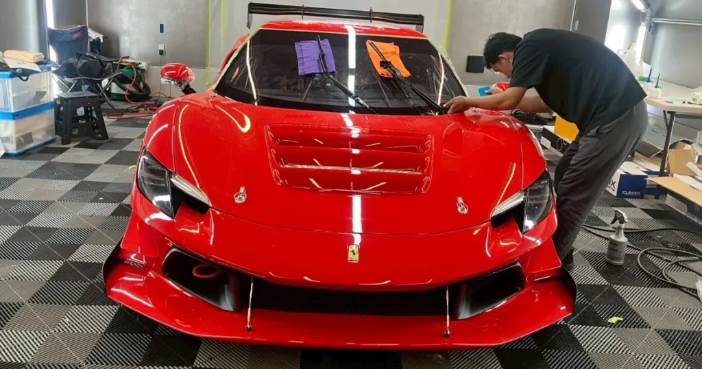 フェラーリ 296 GT3の施工事例6