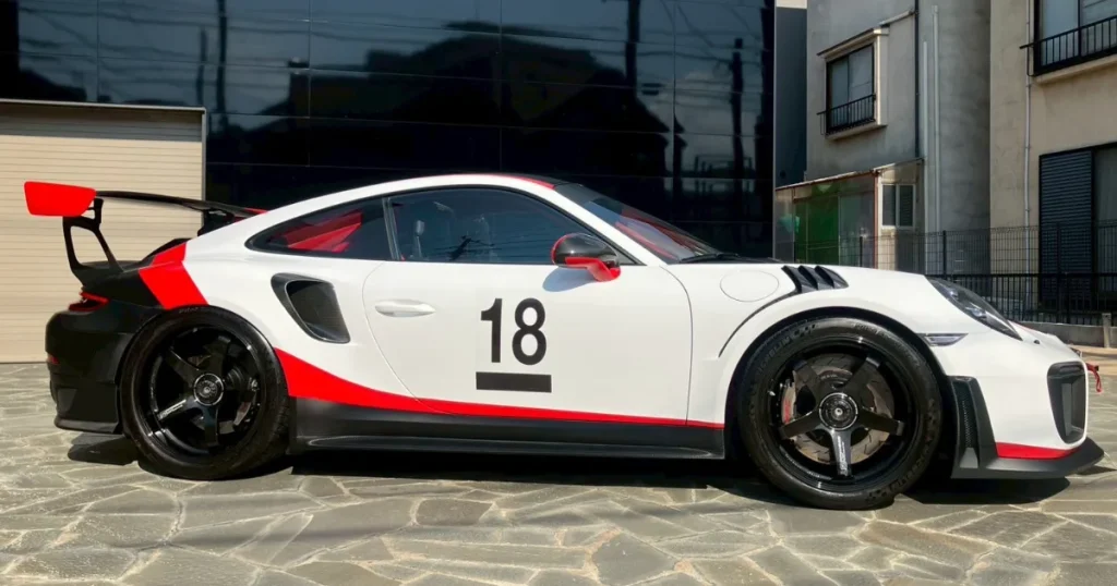 ポルシェ 911 GT2 RSの施工事例2
