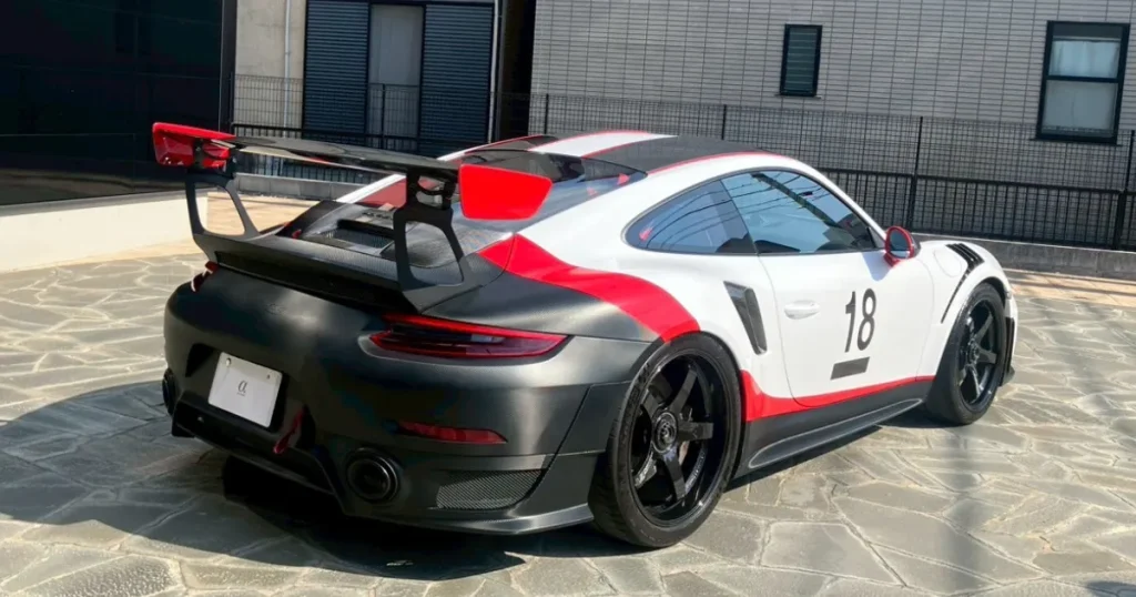 ポルシェ 911 GT2 RSの施工事例3