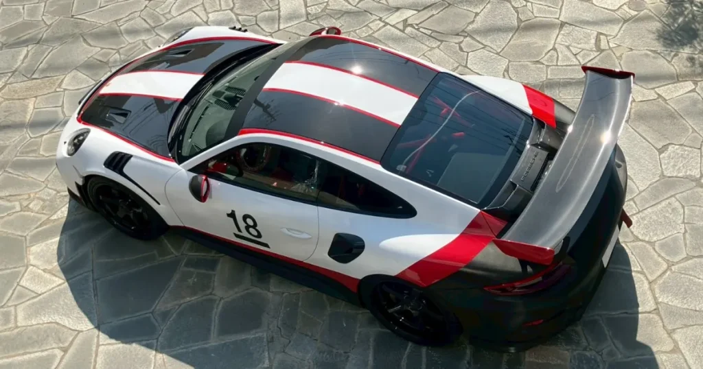 ポルシェ 911 GT2 RSの施工事例5