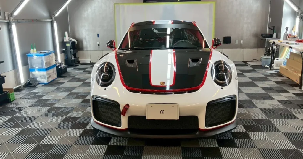 ポルシェ 911 GT2 RSの施工事例4
