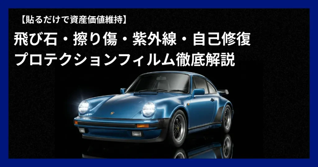 プロテクションフィルムとは? 仕組み・効果・耐久性を「塗装の盾」のプロが徹底解説