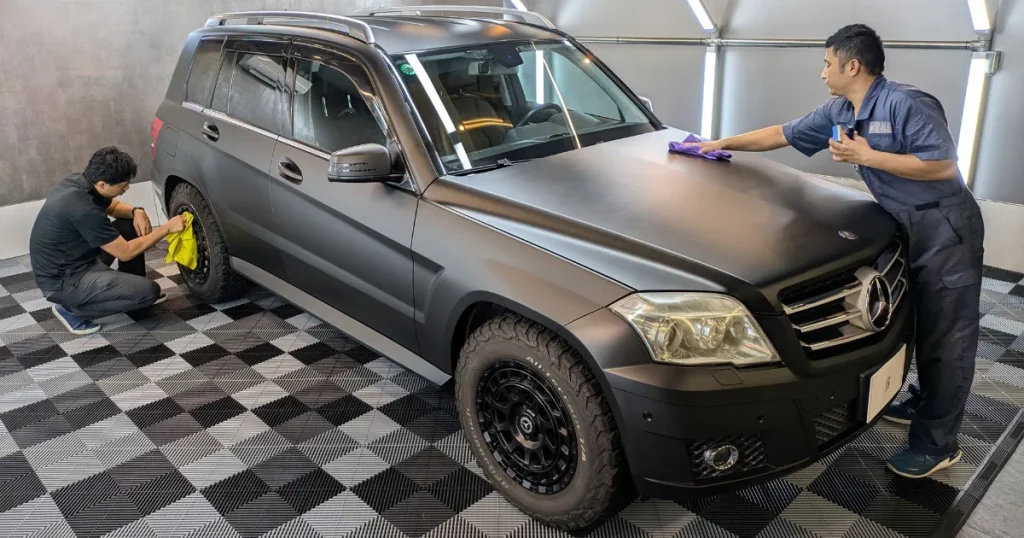 アルファのカーコーティング施工の強み