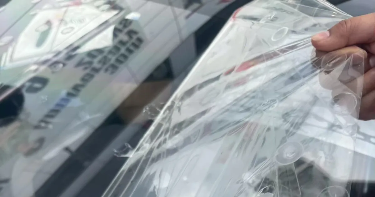 プロテクションフィルムの高い耐久力