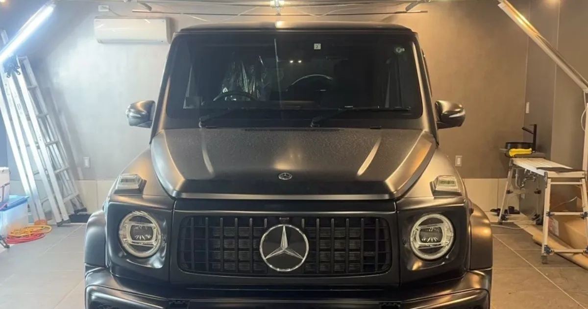 マット塗装のトレンドを牽引するメルセデスベンツGクラス