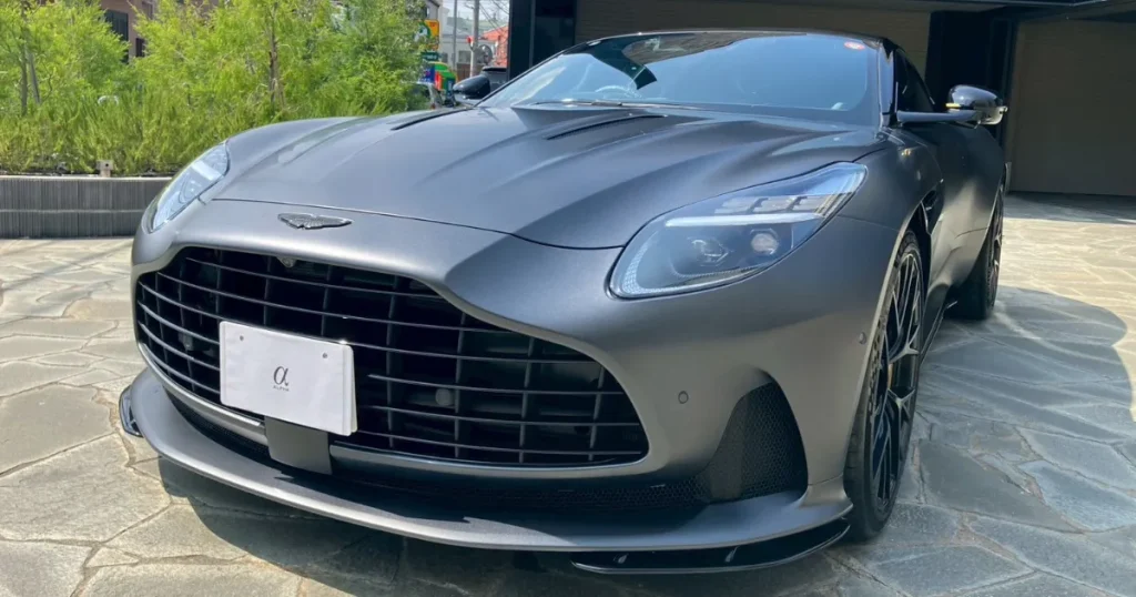アストンマーチン カーコーティング施工事例