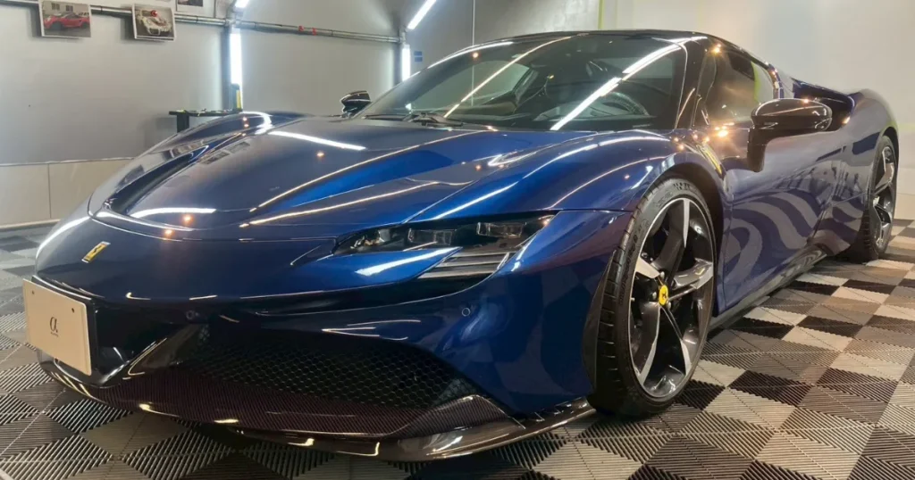 フェラーリ SF90 スパイダー PPF施工事例
