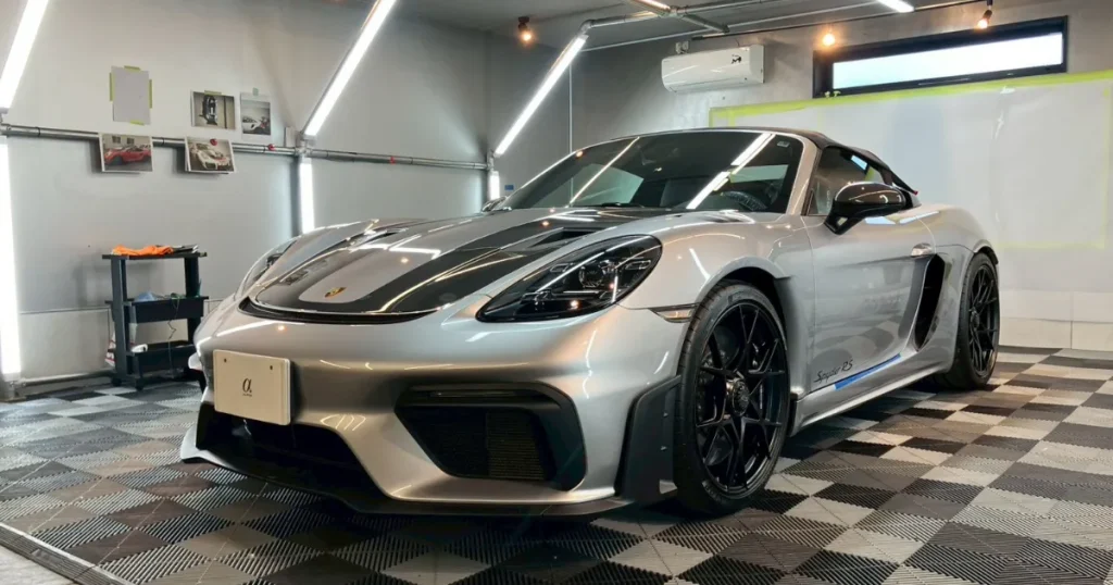 ポルシェの施工事例